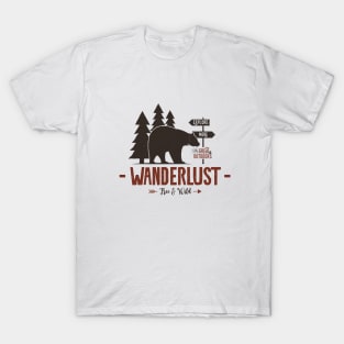 Wanderlust Badge T-Shirt